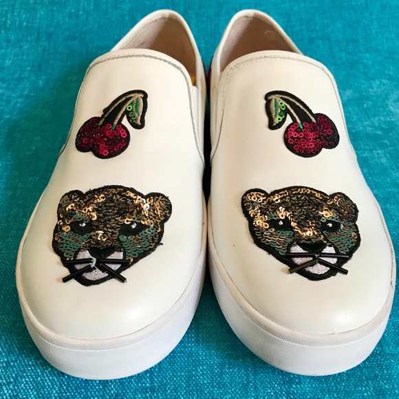 kate spade Shoes - NEW kate spade Nappa Slip On Sneakers Shoes